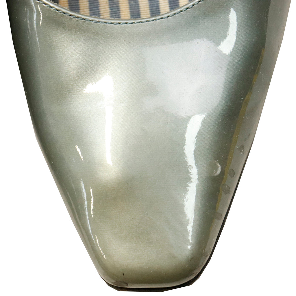 Vintage Manolo Blahnik Glossy Pointed Toe Flats Size N/A Manolo Blahnik 