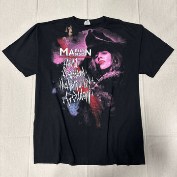 Vintage Marilyn Manson Graphic Band T-Shirt Size 2X 90s Grunge FAIF.CA 