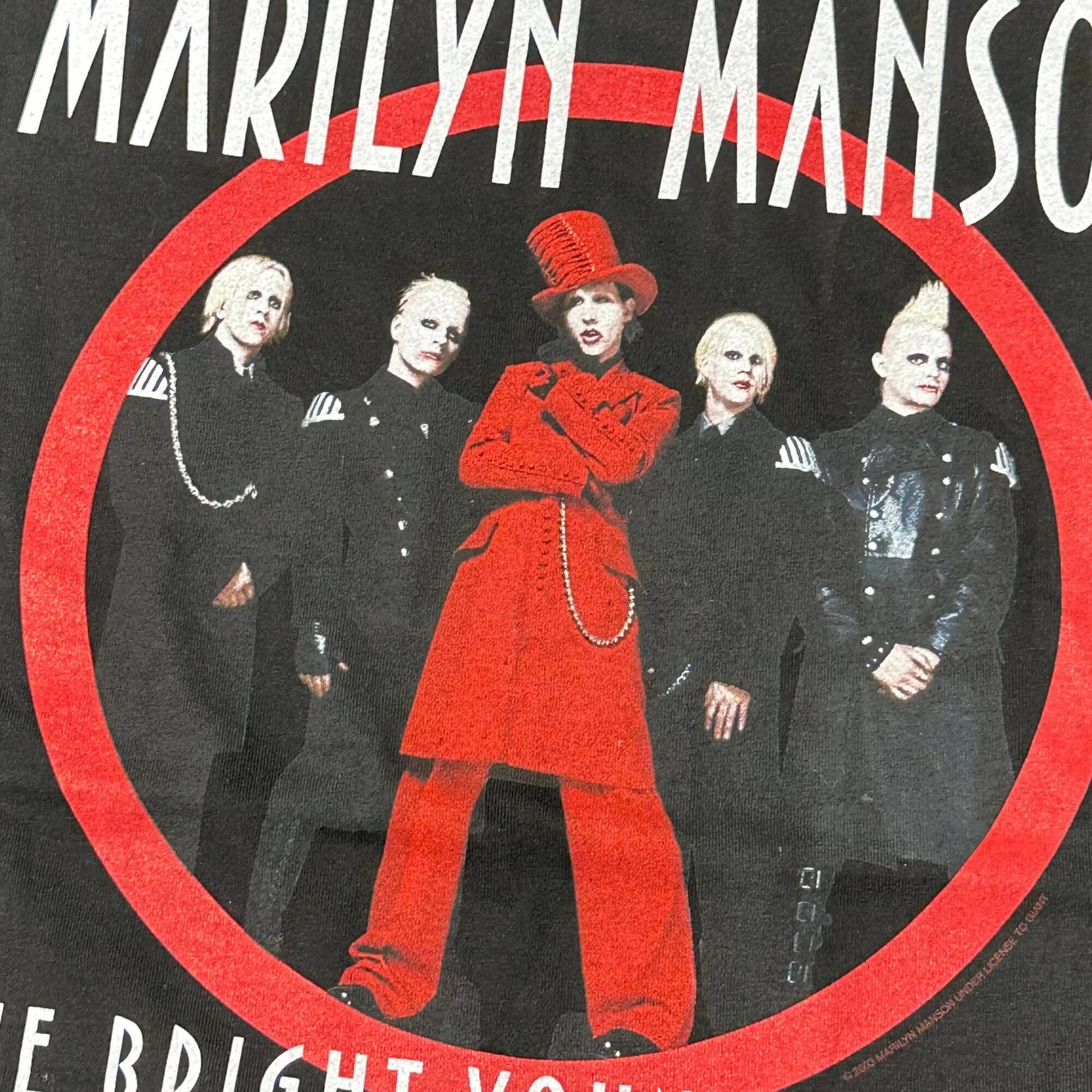 Vintage Marilyn Manson The Bright Young Things Graphic T-Shirt Size 2XL FAIF.CA 
