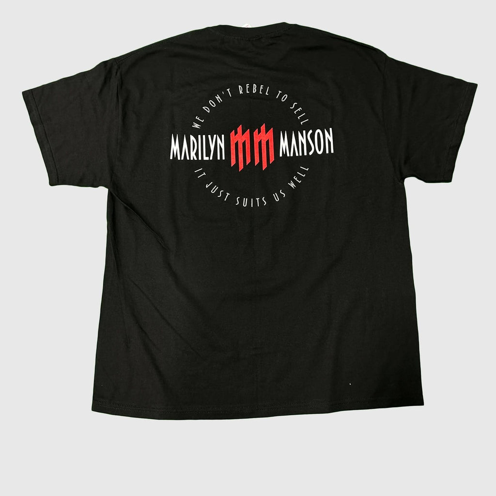 Vintage Marilyn Manson The Bright Young Things Graphic T-Shirt Size 2XL FAIF.CA 