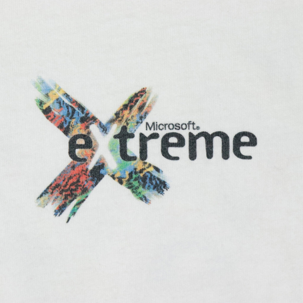 Vintage Microsoft Extreme Graphic Computer 90s T-Shirt Size XL Oneita 