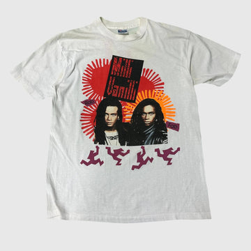 Vintage Milli Vanilli Graphic Concert T-Shirt Size XL FAIF.CA 