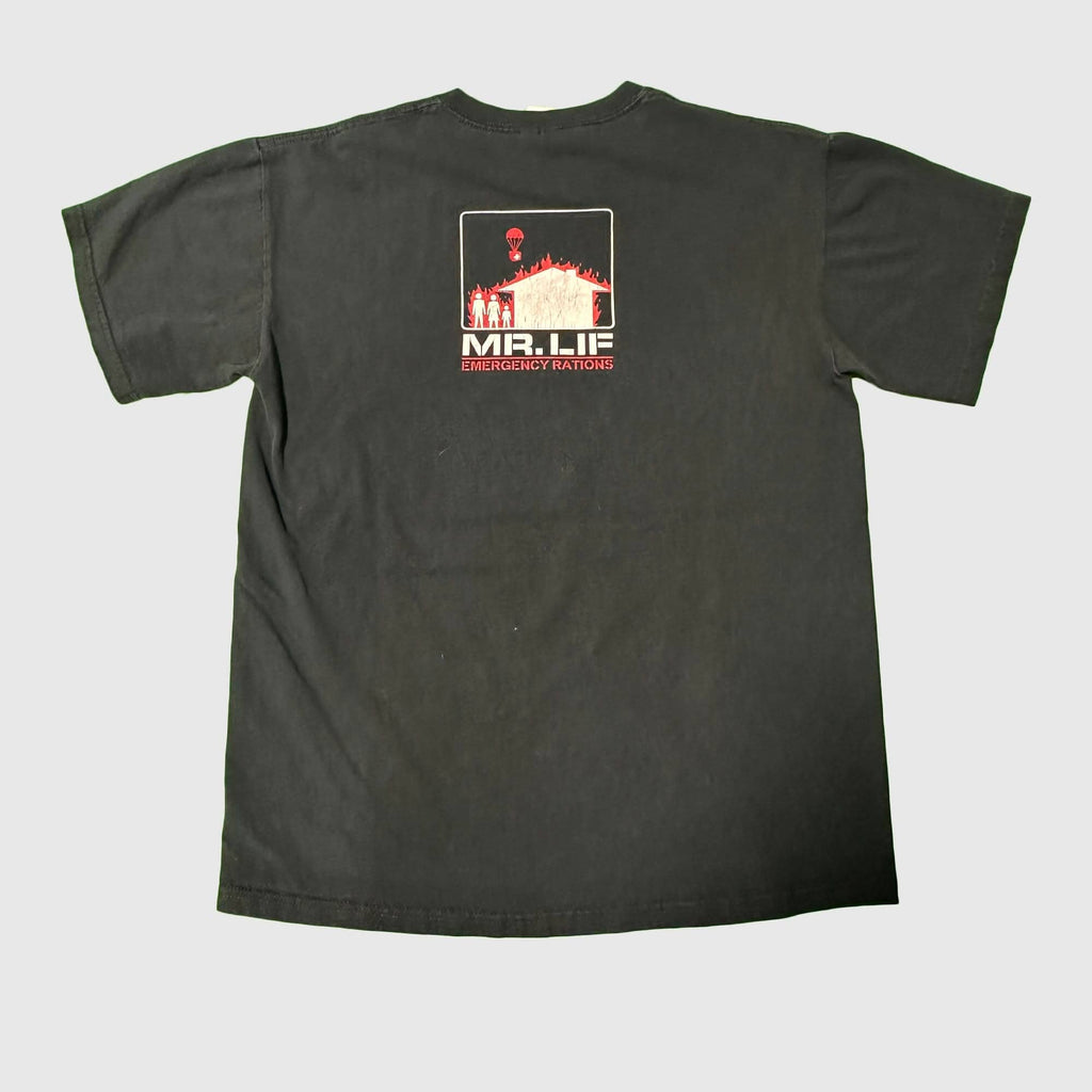 Vintage Mr. Lif Emergency Rations Graphic T-Shirt Size Medium FAIF.CA 