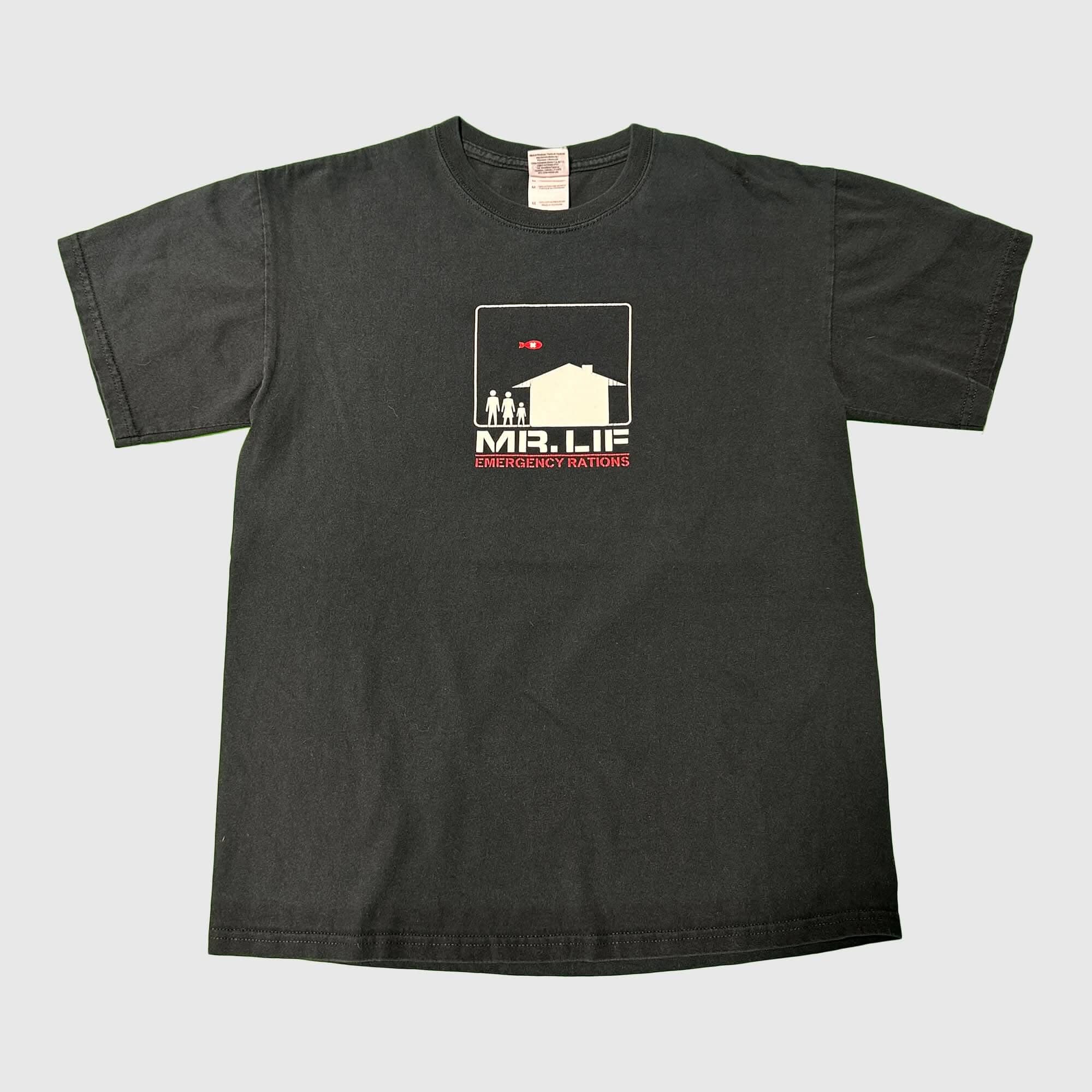 Vintage Mr. Lif Emergency Rations Graphic T-Shirt Size Medium FAIF.CA 
