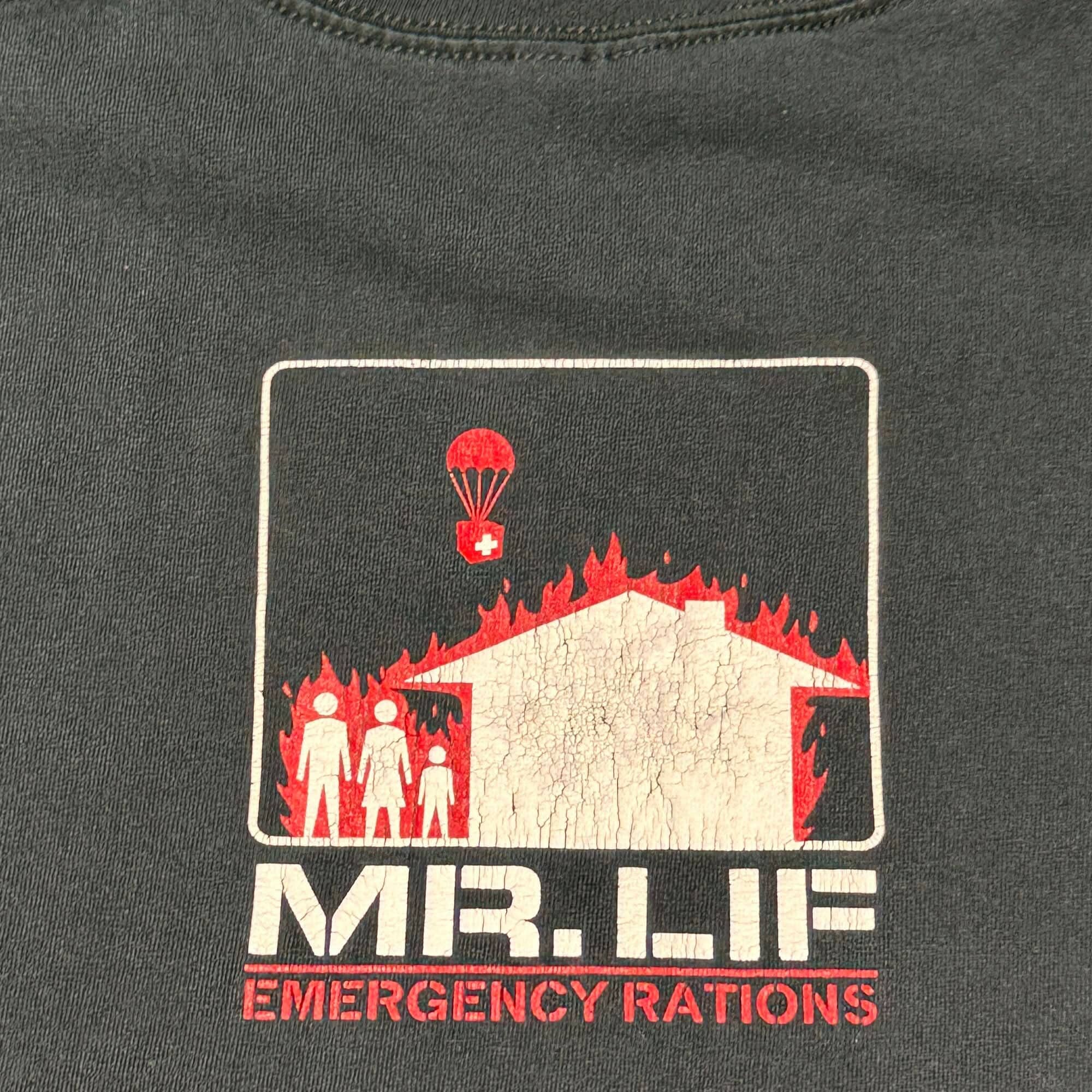 Vintage Mr. Lif Emergency Rations Graphic T-Shirt Size Medium FAIF.CA 