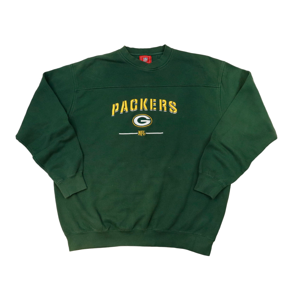 Vintage NFL Packers Green Crewneck Size N/A NFL 