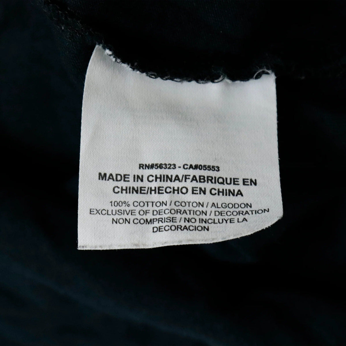 Vintage Nike Off White Tie/Eagle Black T-Shirt Size L Nike 