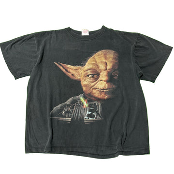 Vintage Novel Teez Yoda Graphic T-Shirt Size Large FAIF.CA 