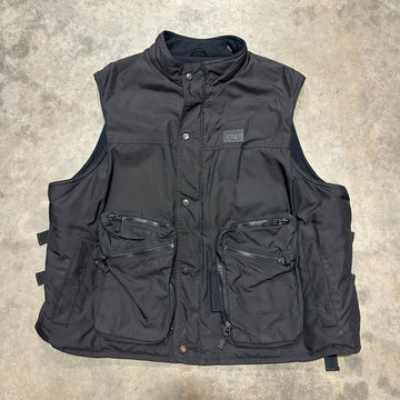 Vintage Polo Sport Black Swat Utility Vest Insane! Sz XL vest POLO RALPH LAUREN 