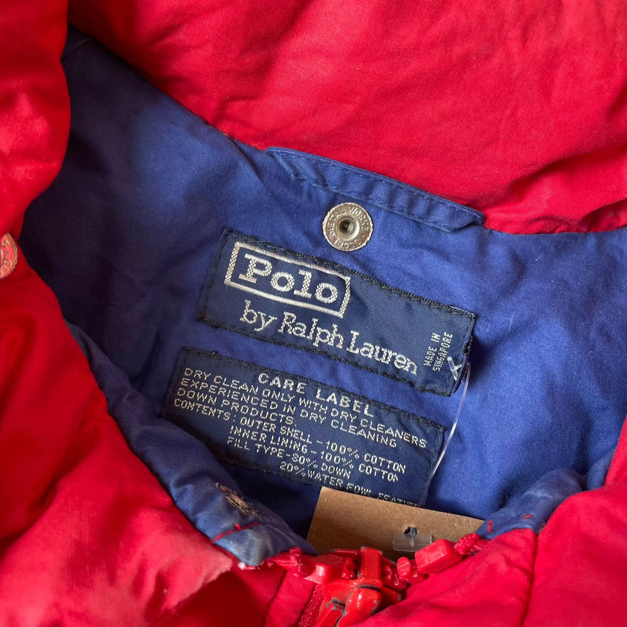 Vintage Ralph Lauren Polo Suicide Ski Down Puffer Jacket Sz L jacket POLO RALPH LAUREN 