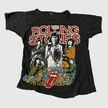 Vintage Rolling Stones 1978 US Tour Graphic T-Shirt Size M FAIF.CA 