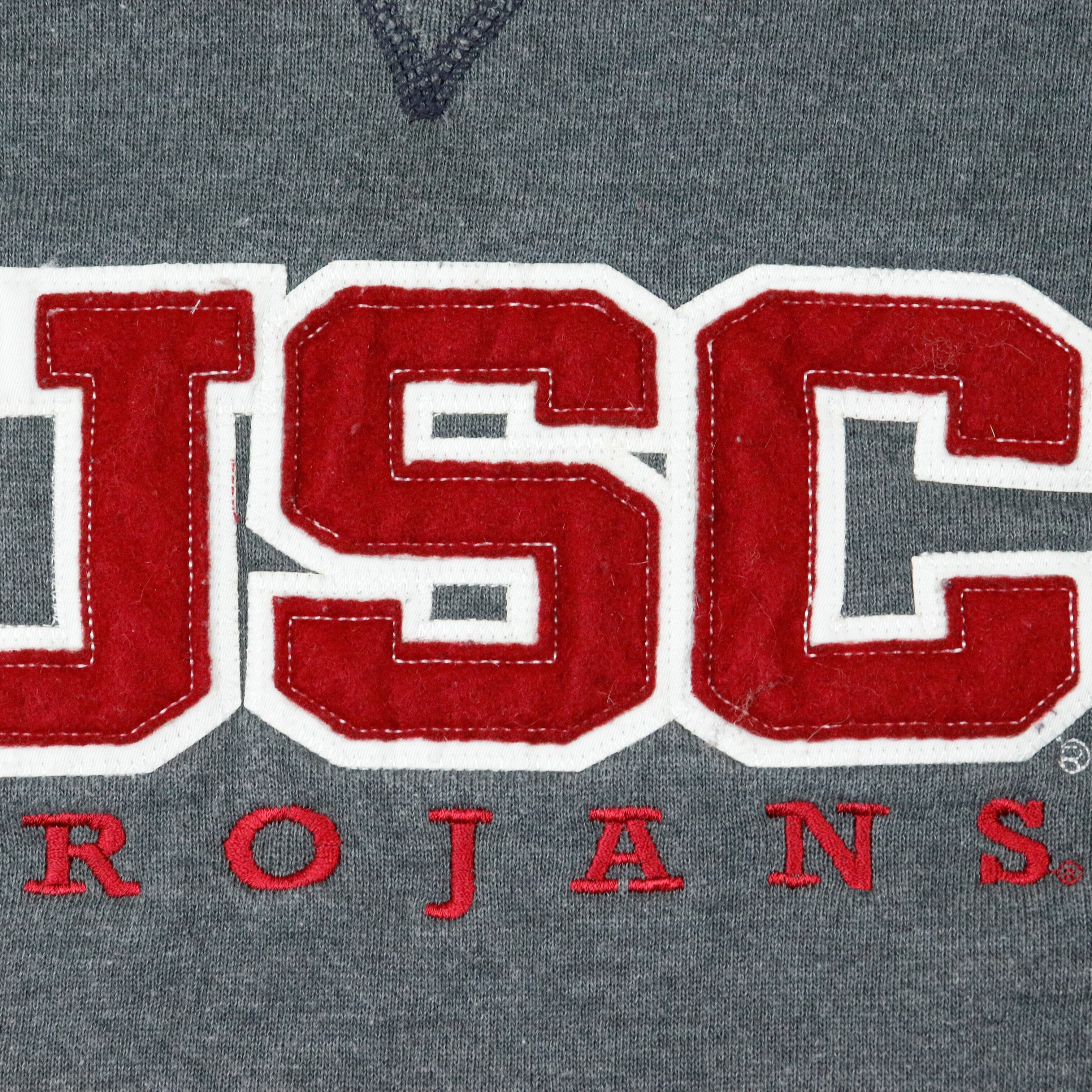 Vintage Russel USC Trojans Grey Crewneck Size XL Russell Athletic 