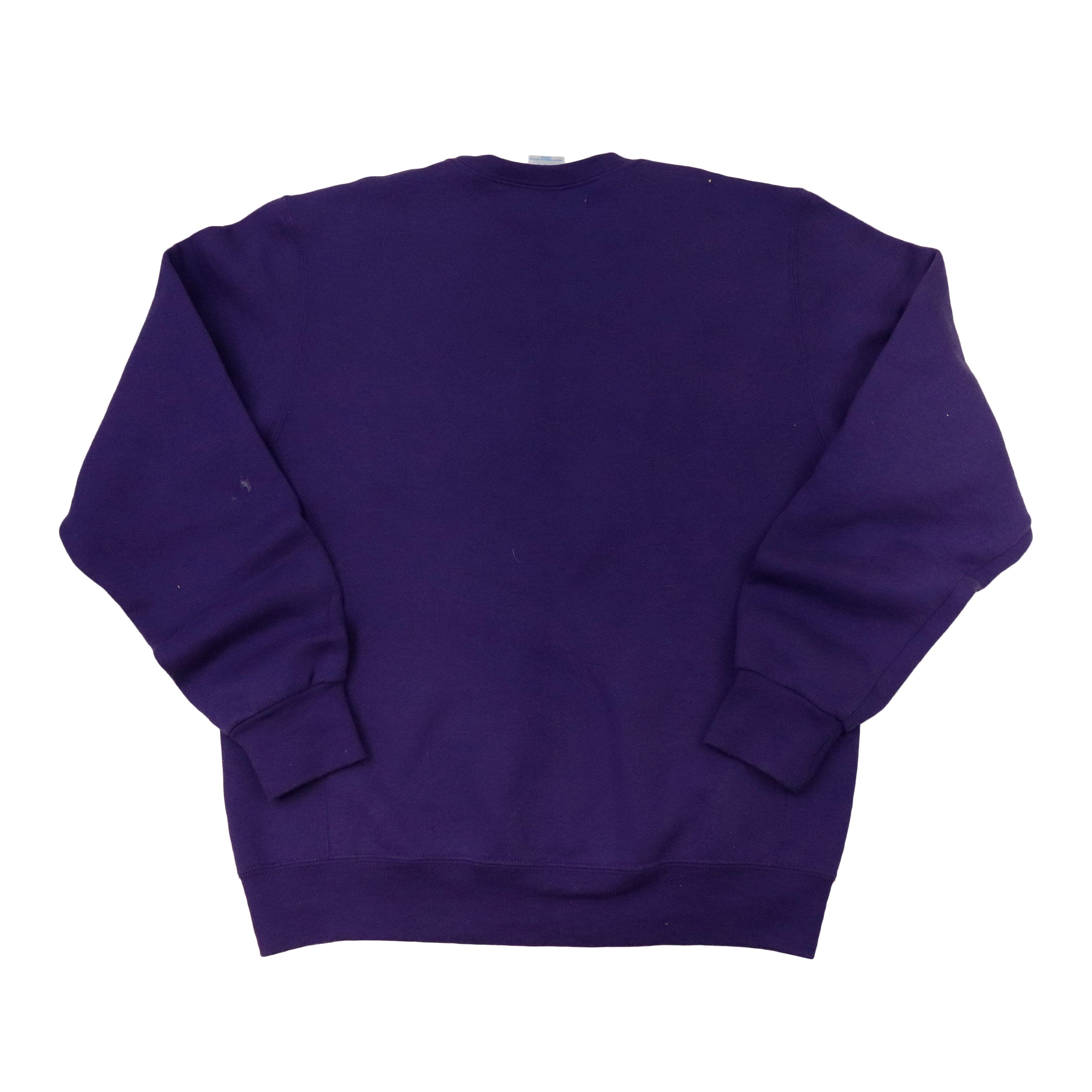 Vintage Russel Western Mustangs Purple Crewneck Size M Russell Athletic 