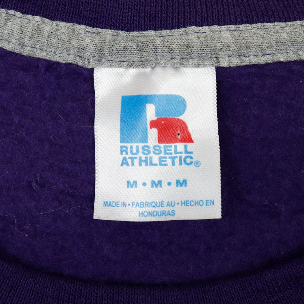 Vintage Russel Western Mustangs Purple Crewneck Size M Russell Athletic 