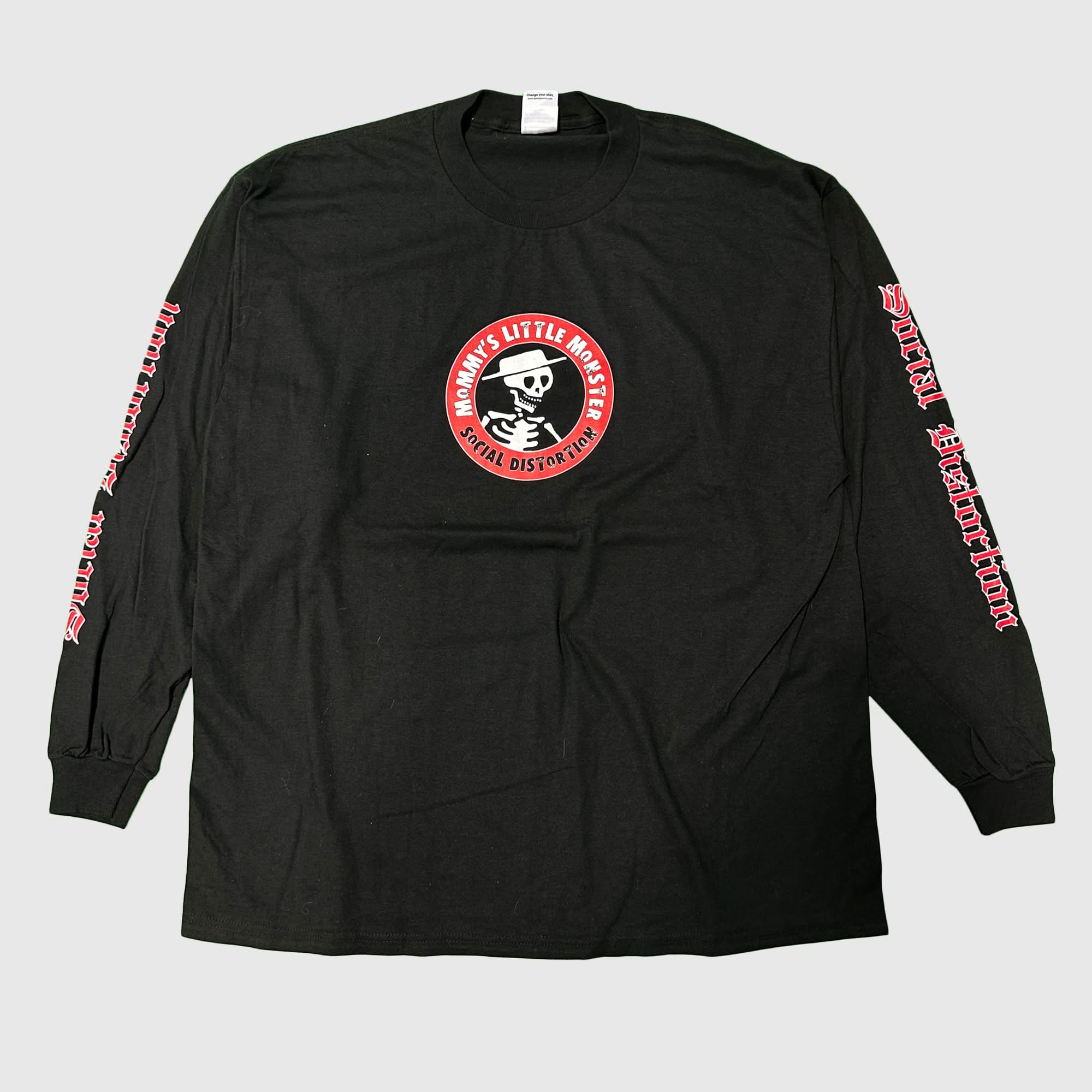 96s social distortion ロンT Vintage Social Distortion Mommy's Little Monster Long Sleeve T