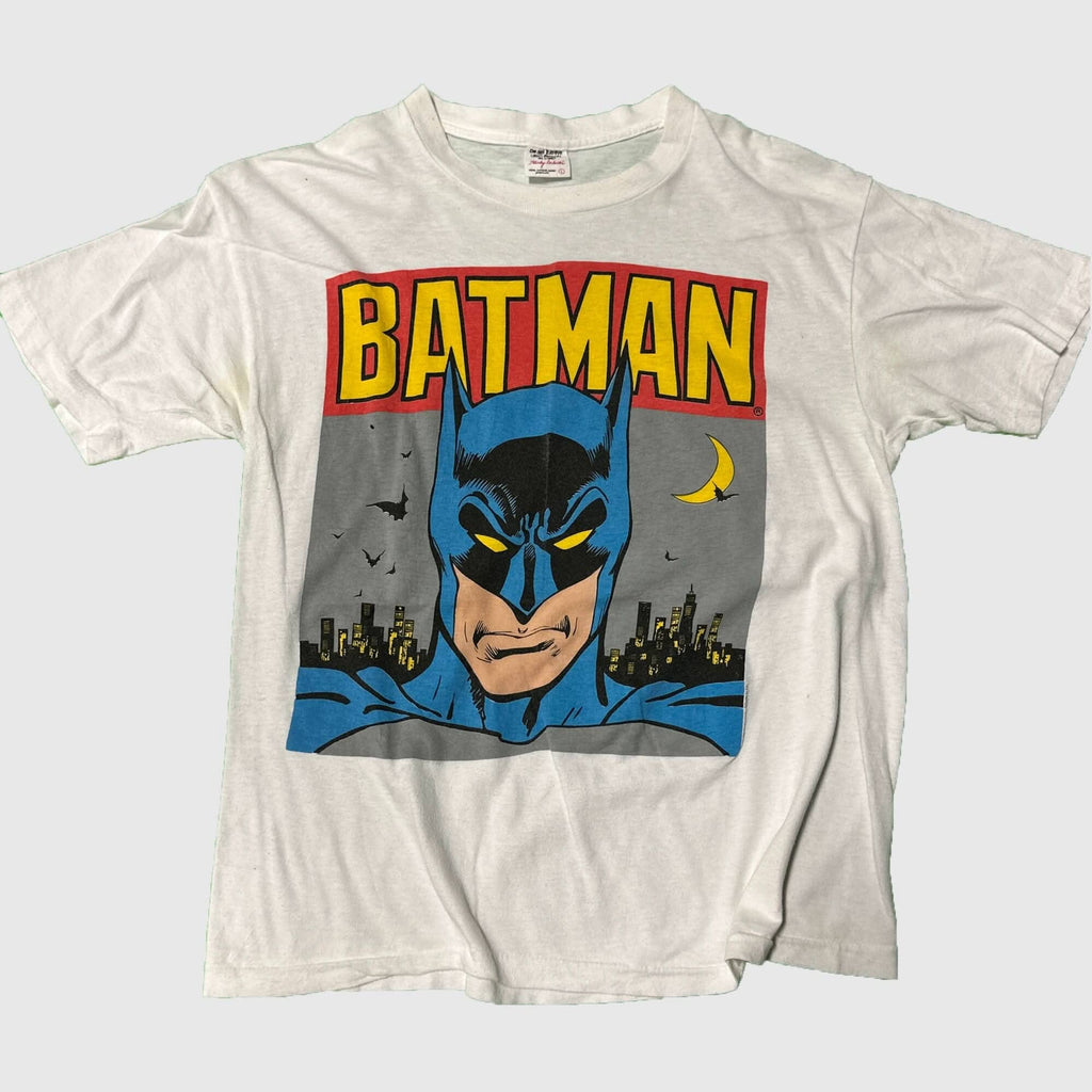 Vintage Stanley Desantis Batman Graphic T-Shirt Size Large FAIF.CA 