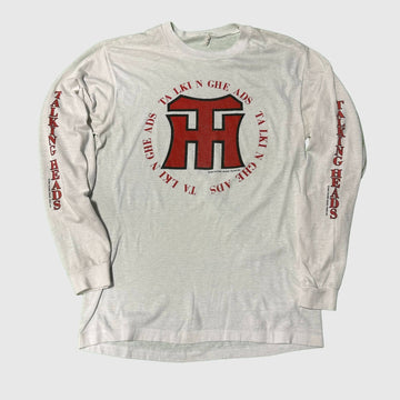 Vintage Talking Heads 1983 Graphic Long Sleeve T-Shirt Size Large FAIF.CA 