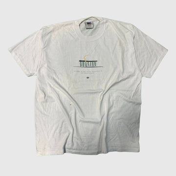 Vintage Tocade Montréal Contemporary Art Museum Graphic T-Shirt Size XL FAIF.CA 