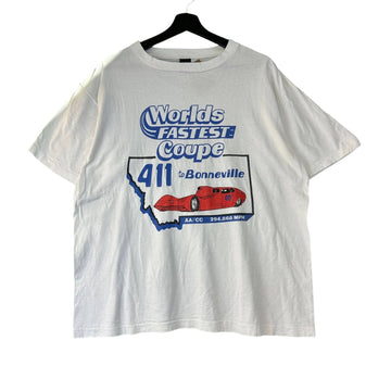 Vintage Worlds Fastest Coupe 411 Bonneville T Shirt 70s T-Shirt OTHER 