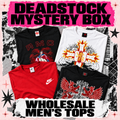 Wholesale Lot - Mens Tops - deadstock Y2K wholesale box, 25 or 50 pieces