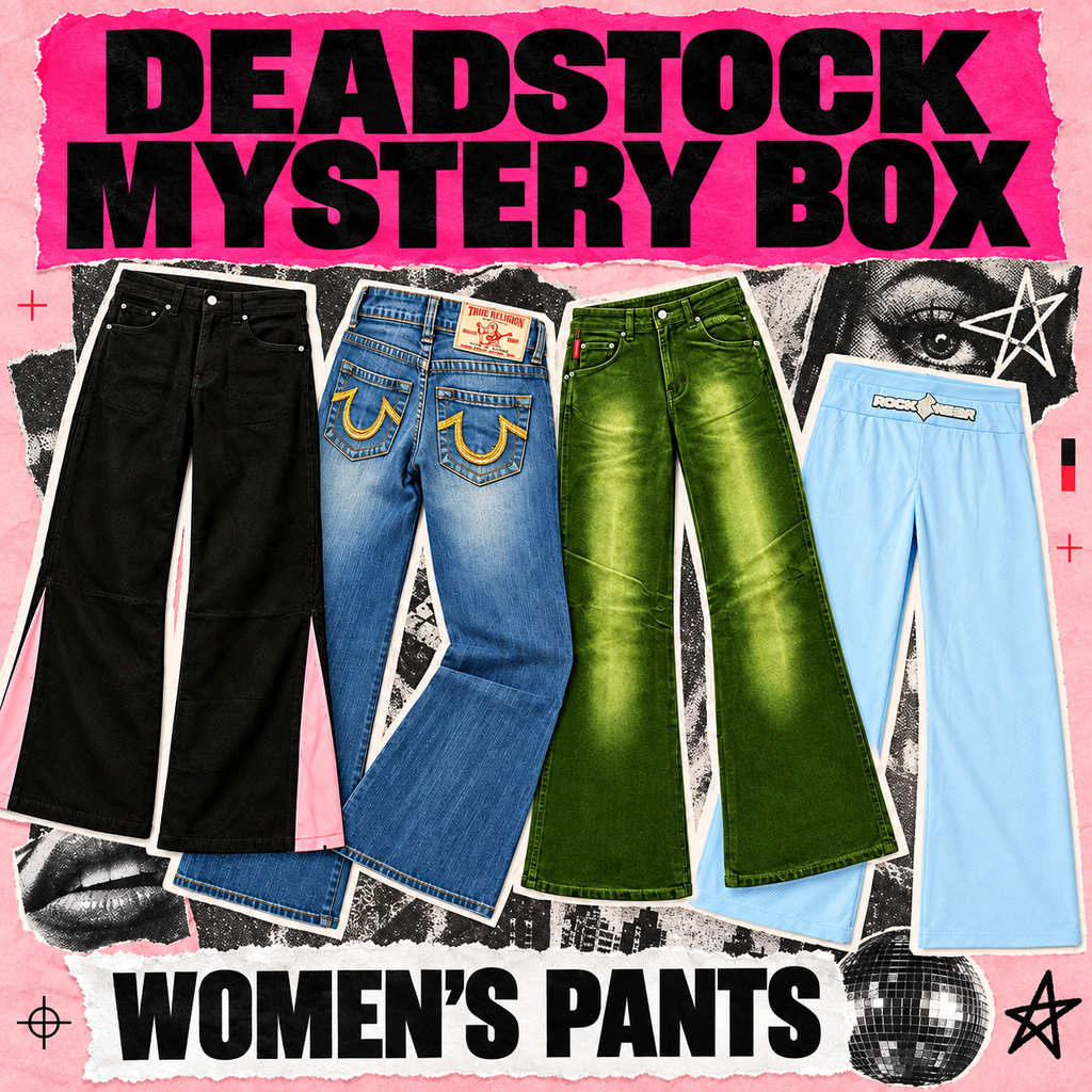 Deadstock Y2K womens pants mystery box, never worn with original tags
