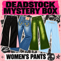 Deadstock Y2K womens pants mystery box, never worn with original tags