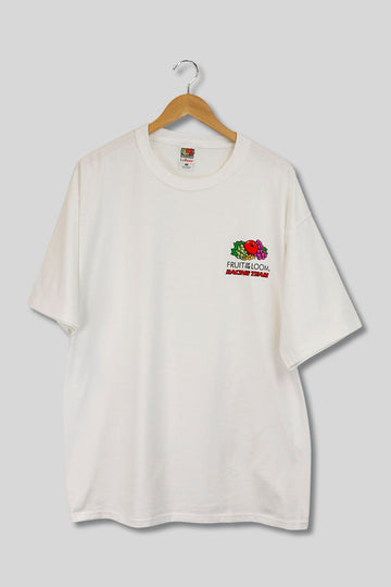 Vintage Fruit Of The Loom Racing T Shirt Sz XL