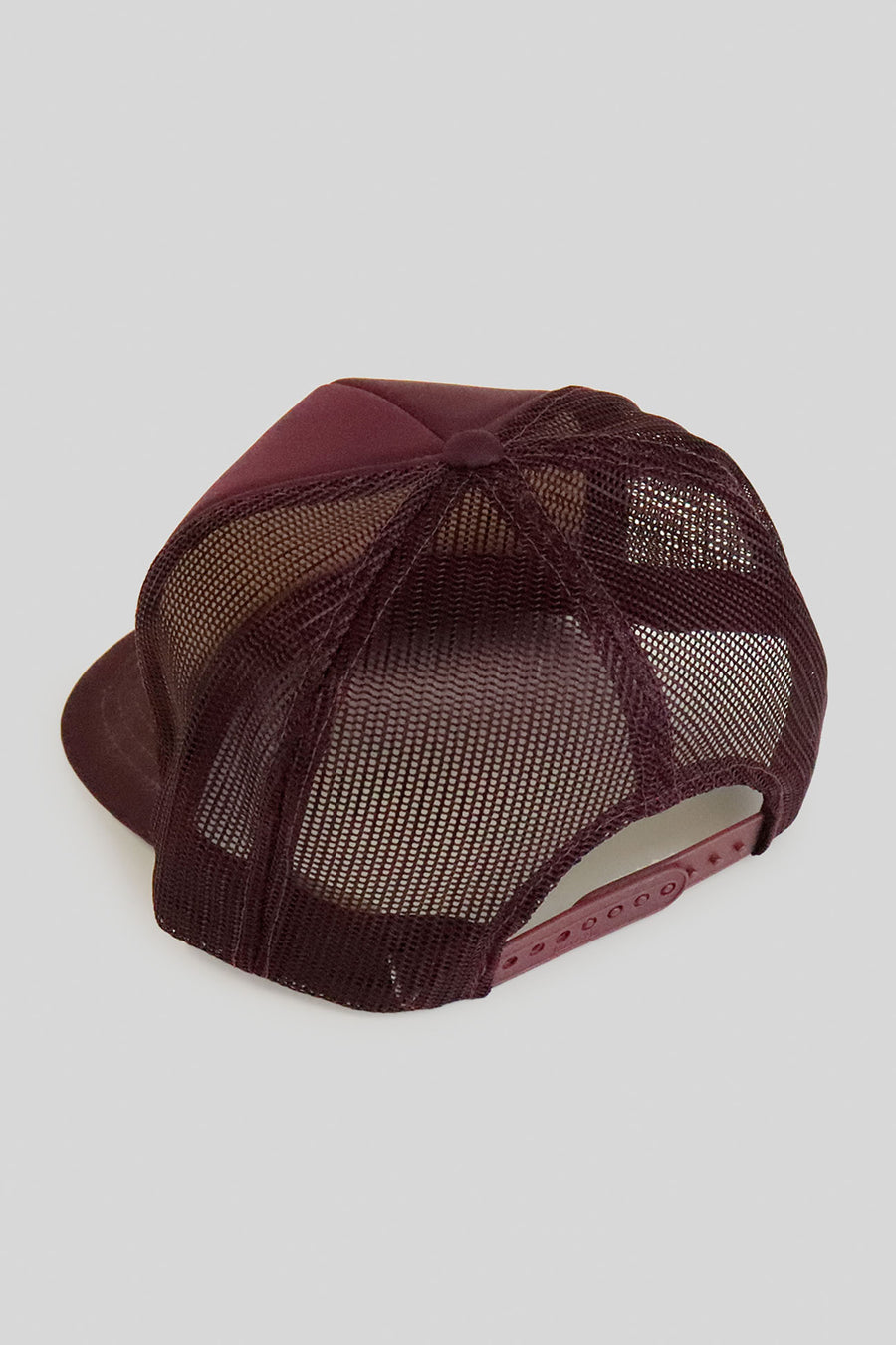 Vintage Deadstock Wholesale Burgundy Trucker Hat  Pack Of 12