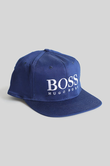Vintage Deadstock Navy Hugo Boss Velcro Hat