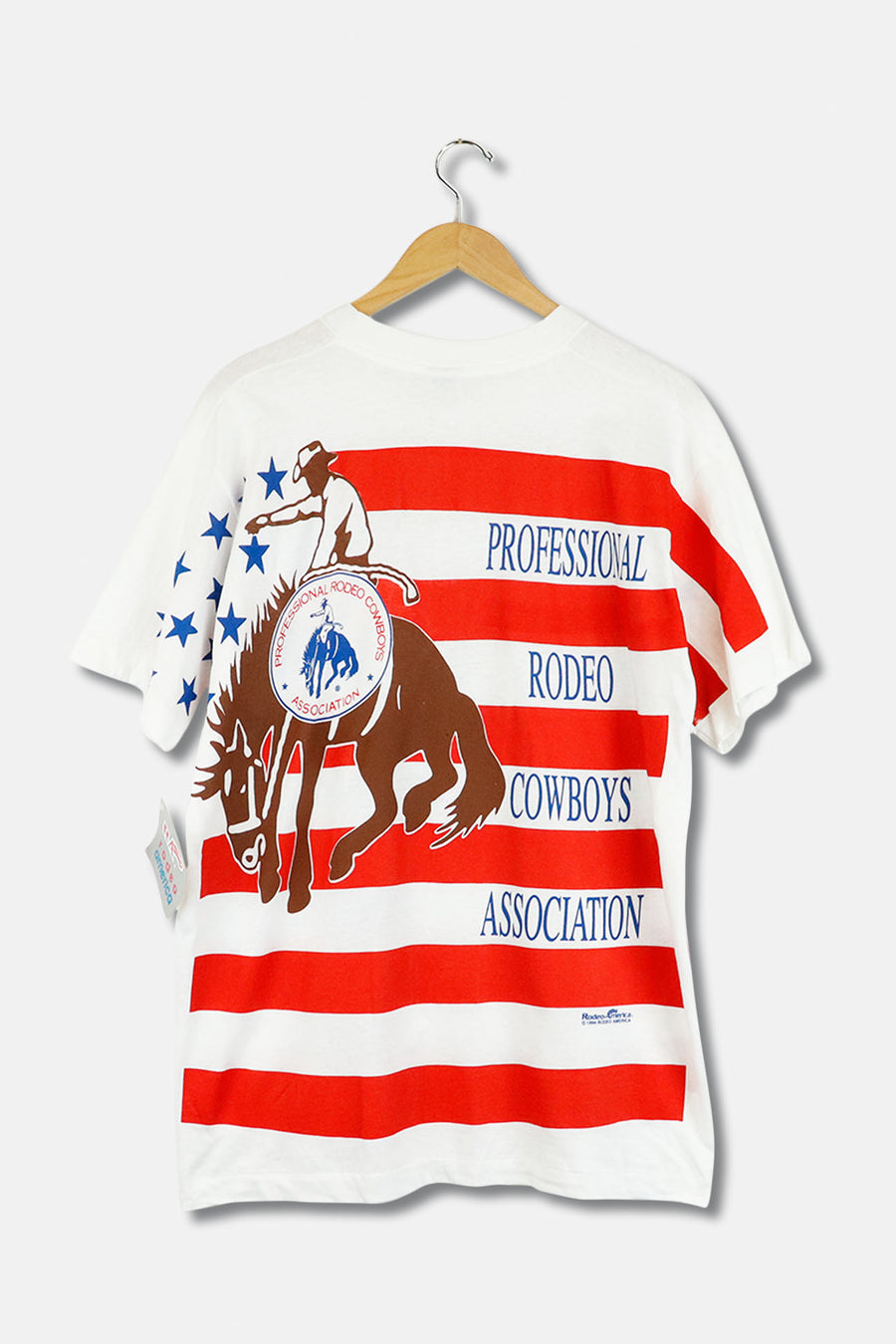 Professional Rodeo Cowboys Association T Shirt Sz L, XL Vintage 1994 Deadstock