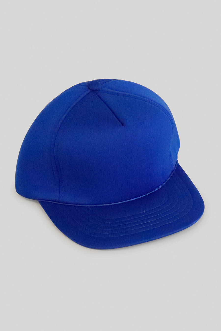 Vintage Deadstock Royal Blue All Foam Trucker Hat