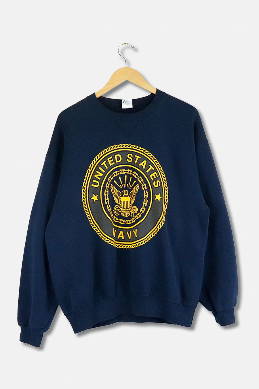 Vintage United States Navy Crewneck Sweatshirt Sz L