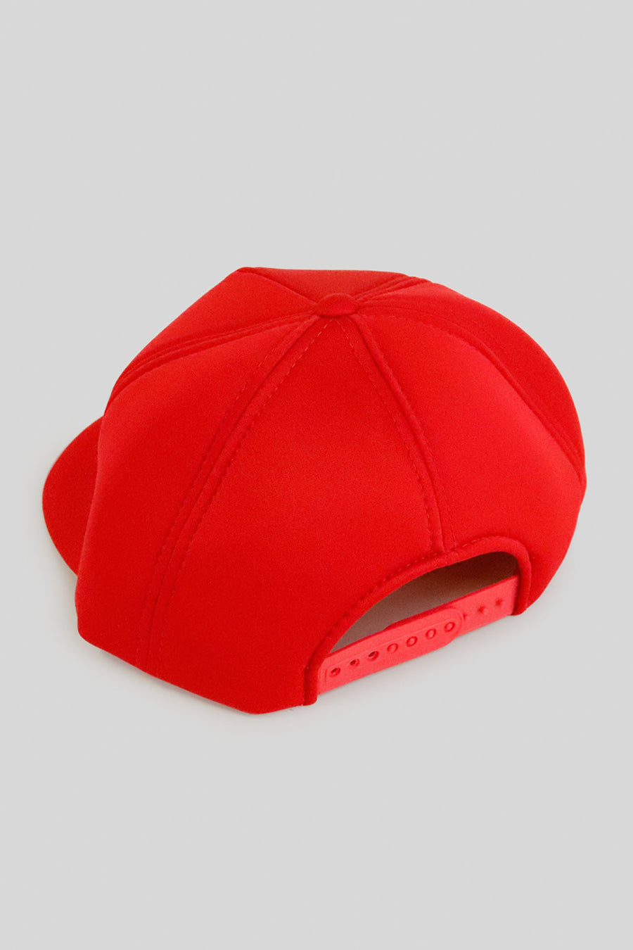 Vintage Deadstock Fire Red All Foam Trucker Hat