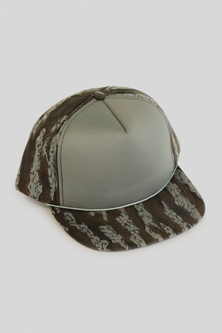 Vintage Deadstock Tree Camo All Foam Trucker Hat