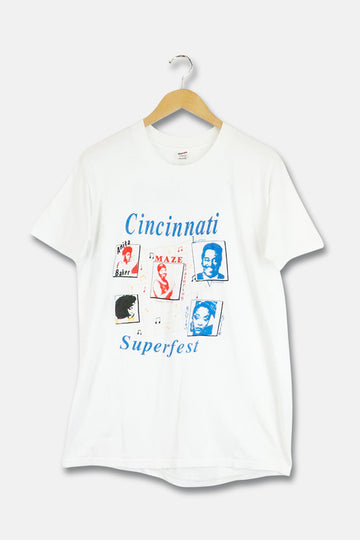 Vintage 1990 Cincinnati Superfest T Shirt Sz L