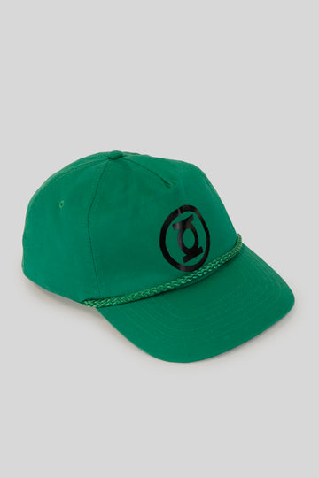 Vintage DC Comics Green Lantern Cord Rope Snapback Hat