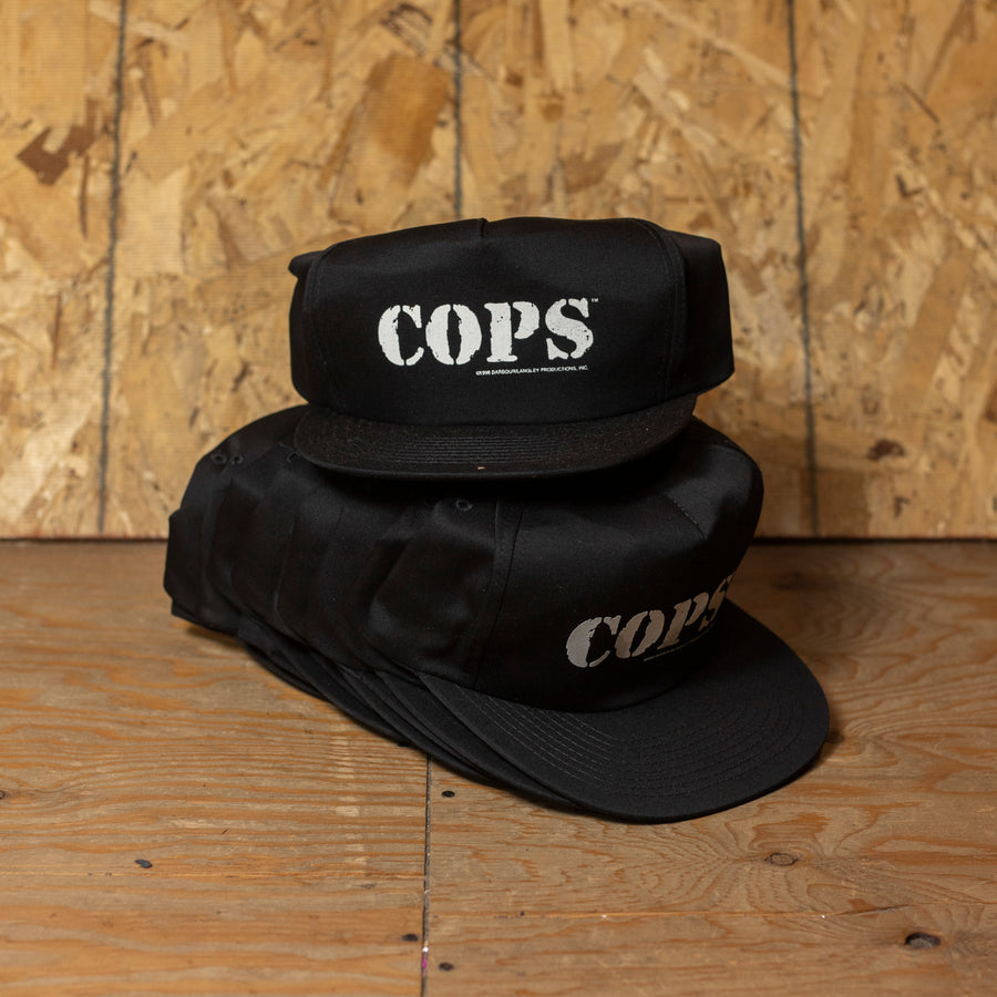 Wholesale Vintage Deadstock 90's COPS Snapback Hats (Lot of 12)
