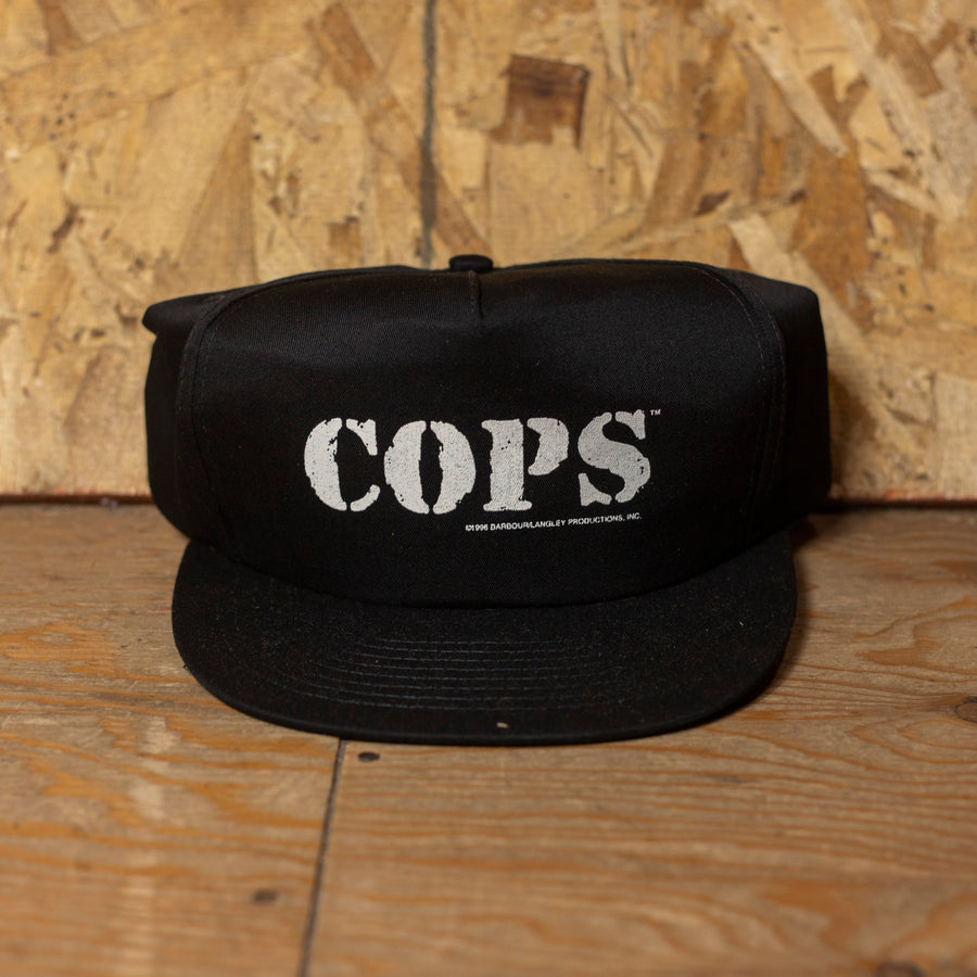 Wholesale Vintage Deadstock 90's COPS Snapback Hats (Lot of 12)