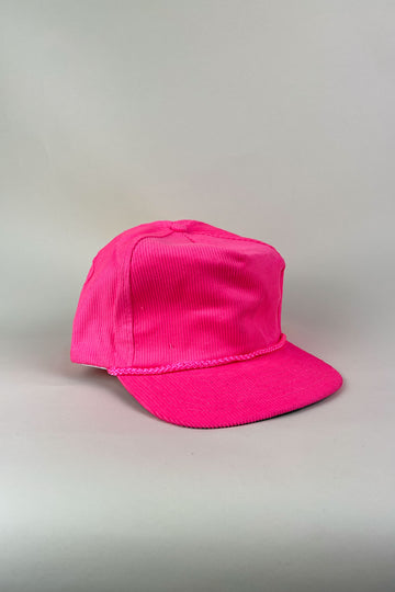 Vintage Deadstock Pink Corduroy Hat
