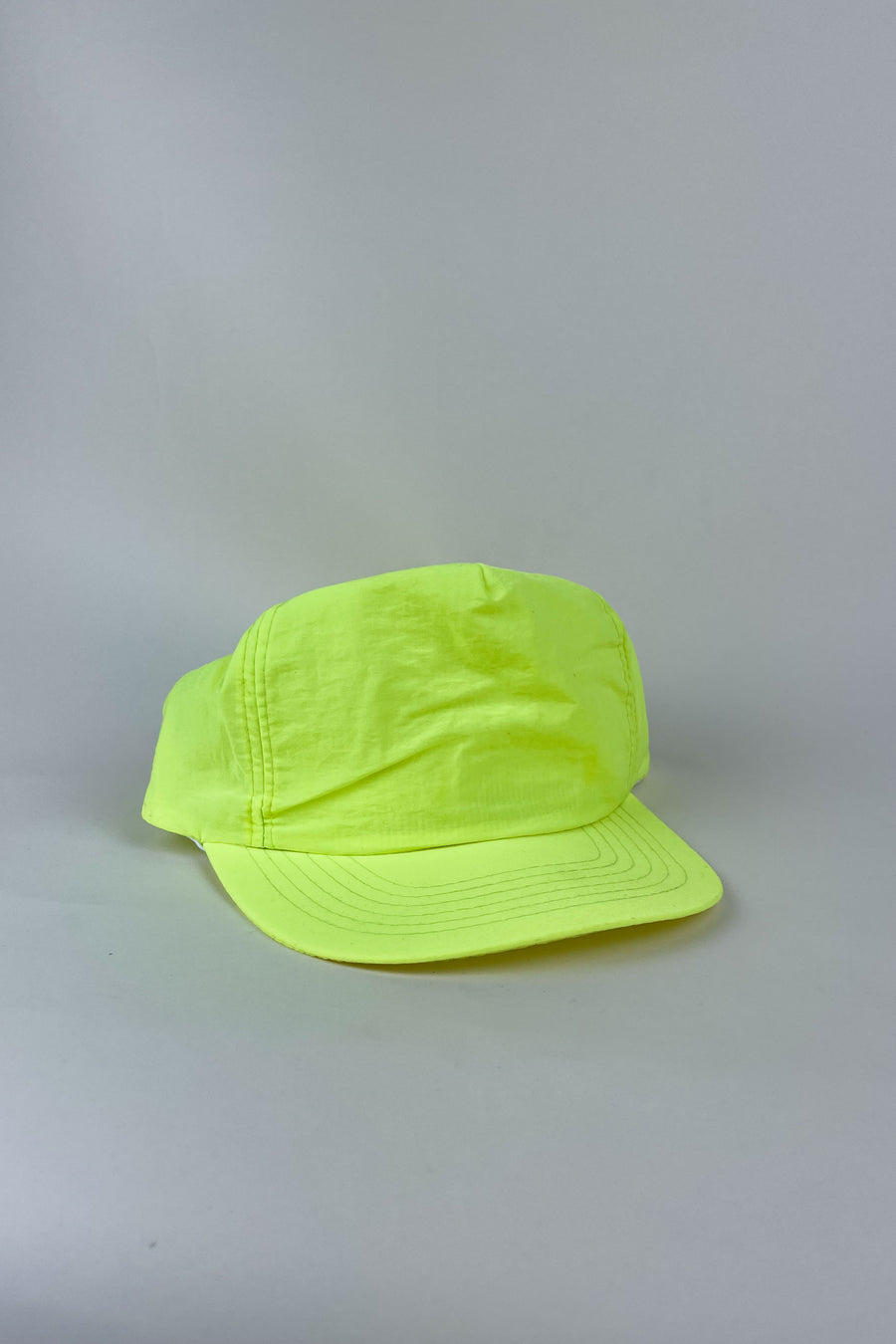 Vintage Deadstock Highlighter Green Yellow Snapback Hat