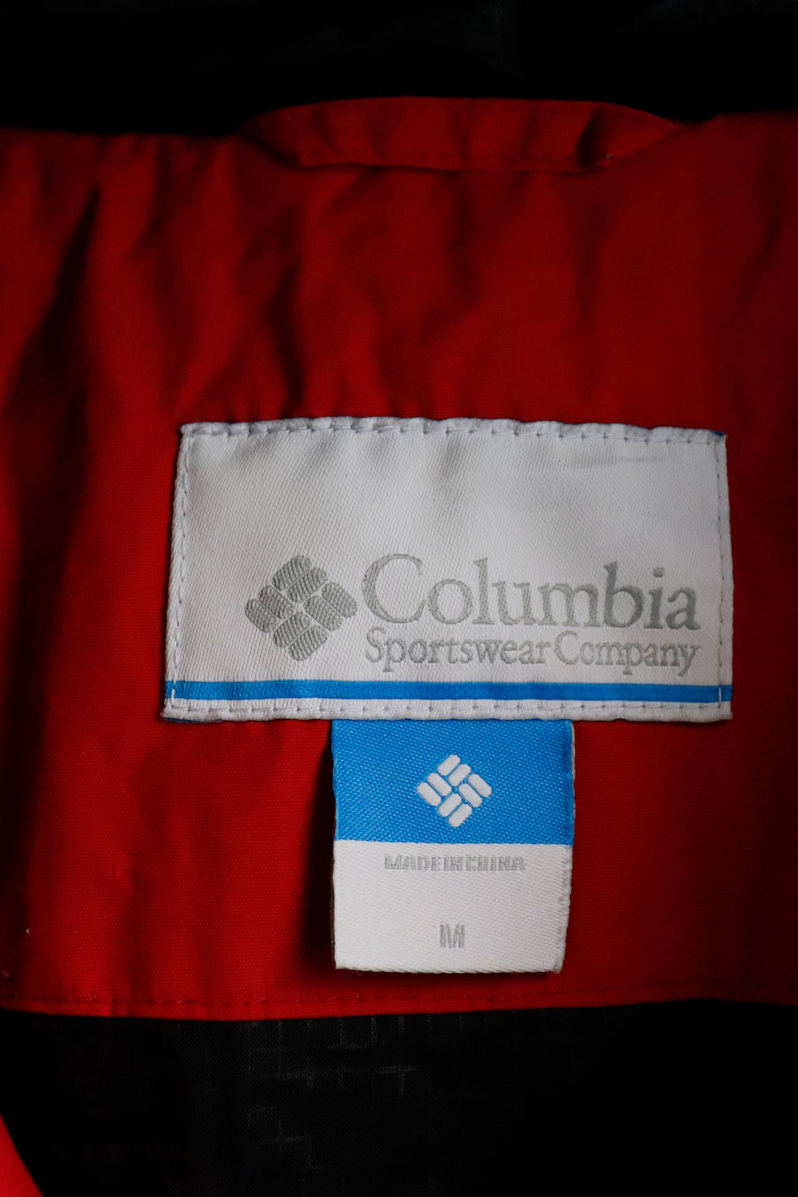 Vintage Columbia Half Zip Winter Jacket Sz M