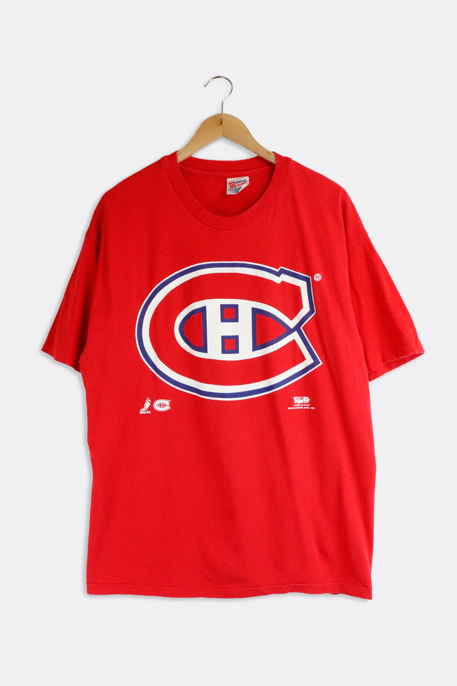 Vintage 1993 Montreal Canadiens Patrick Roy T Shirt Sz XL
