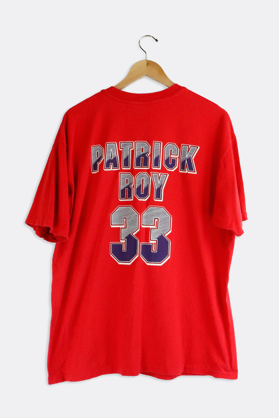 Vintage 1993 Montreal Canadiens Patrick Roy T Shirt Sz XL