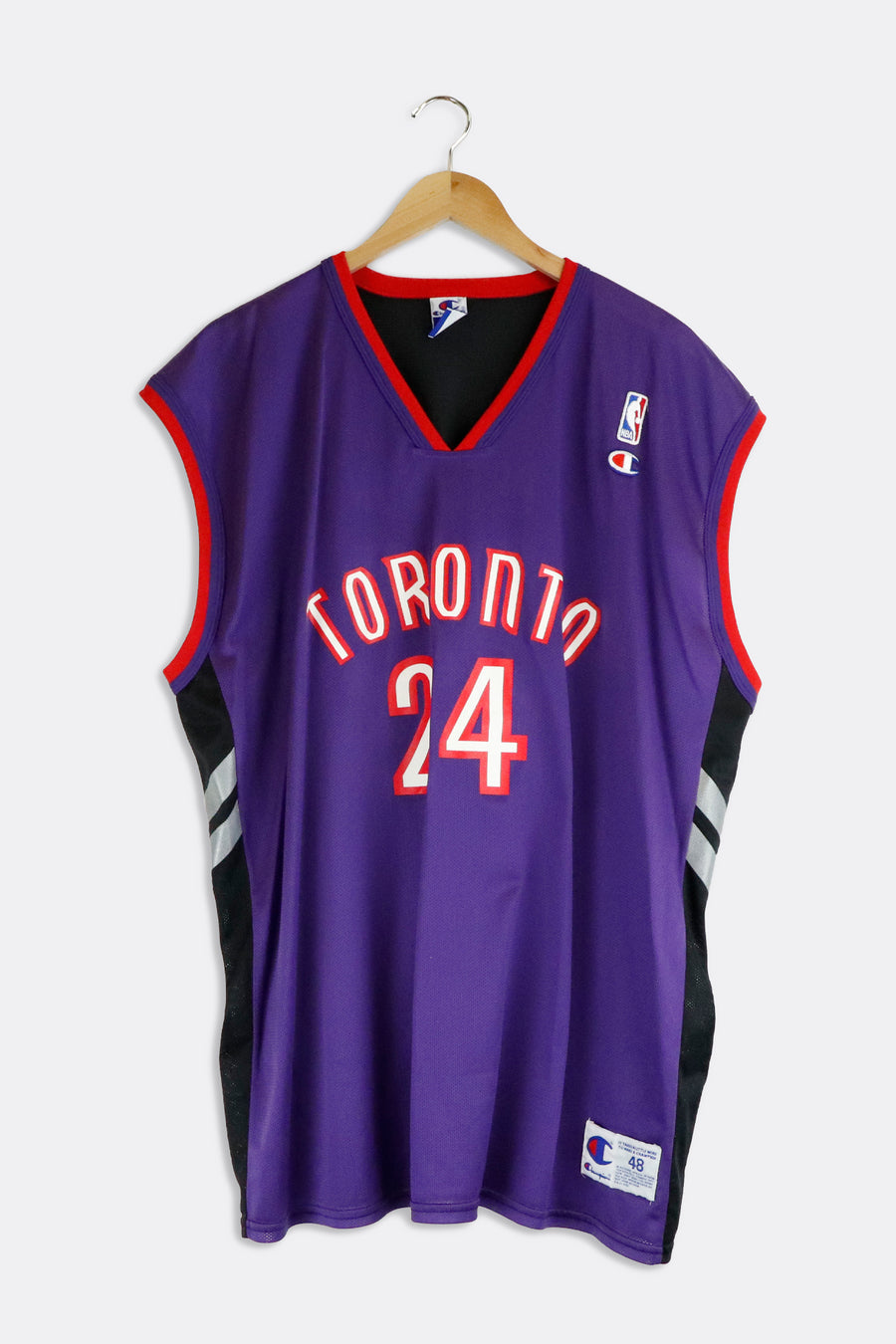 Vintage Champion NBA Toronto Peterson 24 Jesery