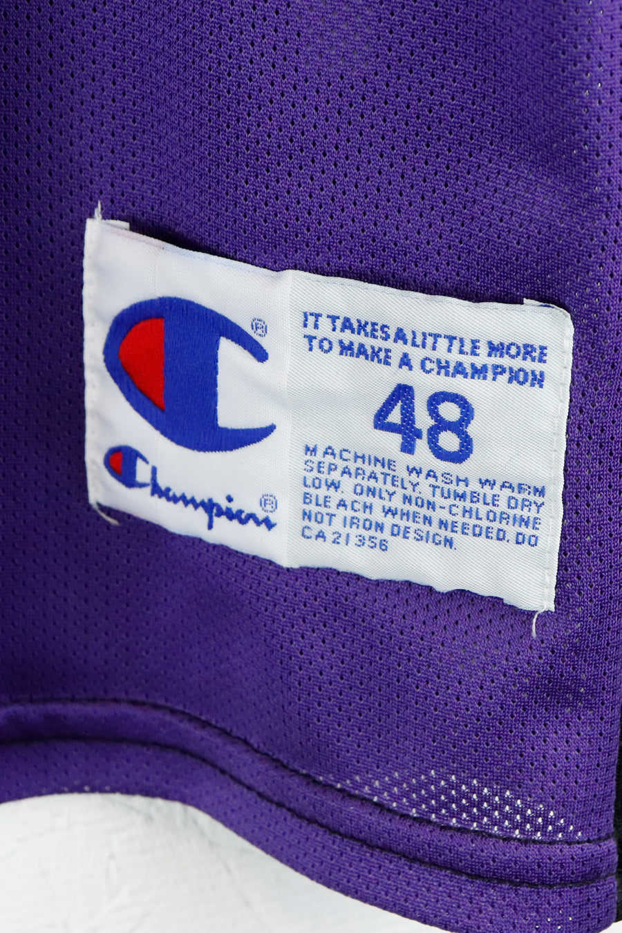 Vintage Champion NBA Toronto Peterson 24 Jesery