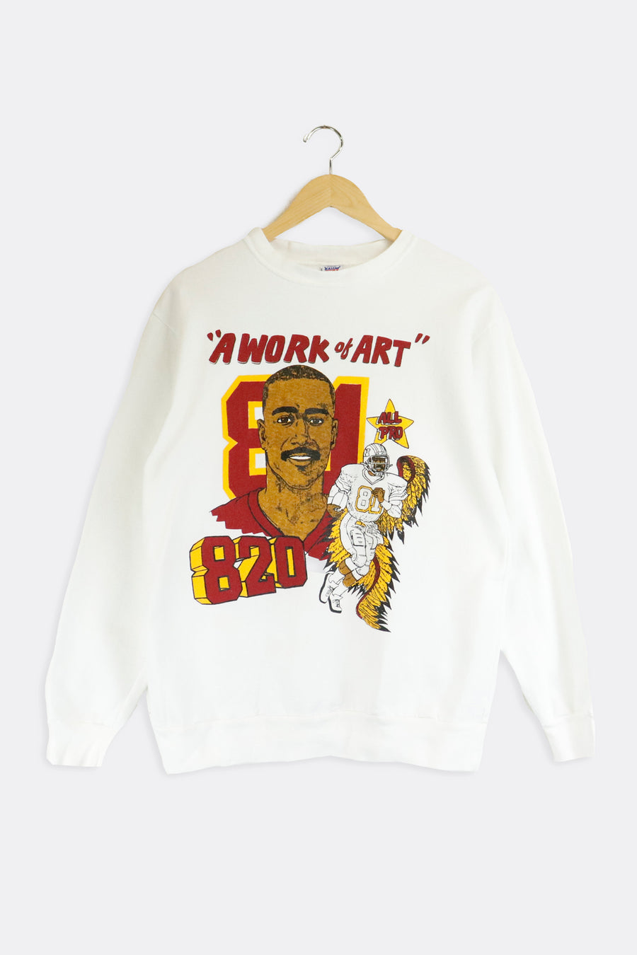 Vintage NFL A Work Of Art Alll Pro 820 Sweatshirt Sz L