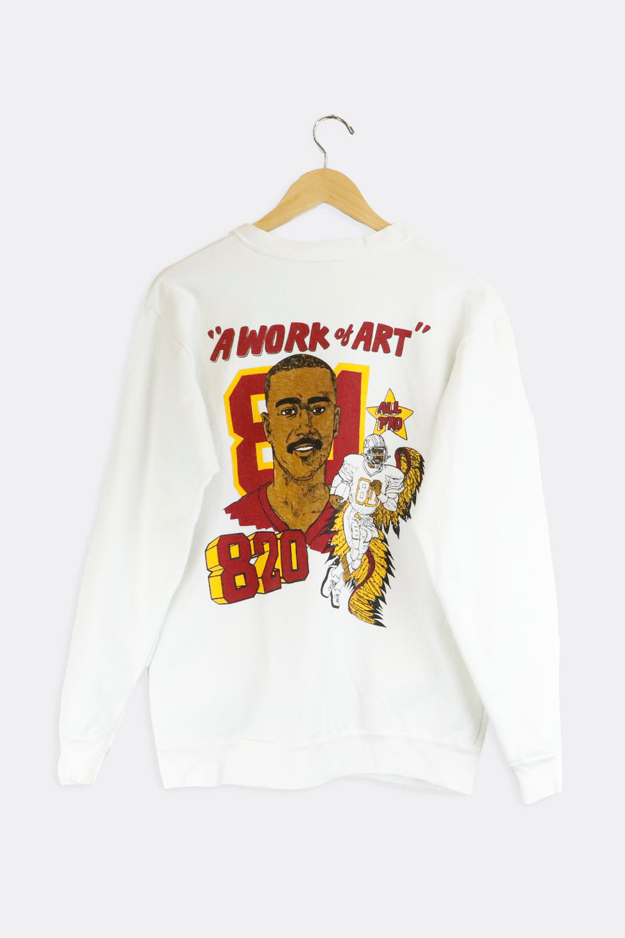 Vintage NFL A Work Of Art Alll Pro 820 Sweatshirt Sz L