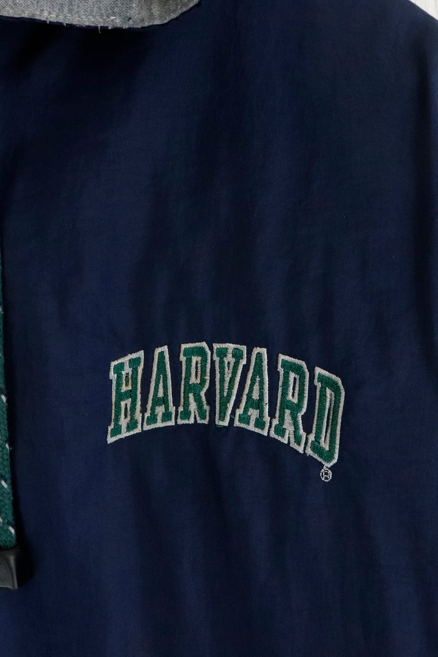 Vintage Harvard Universityhooded Winter Jacket Sz M