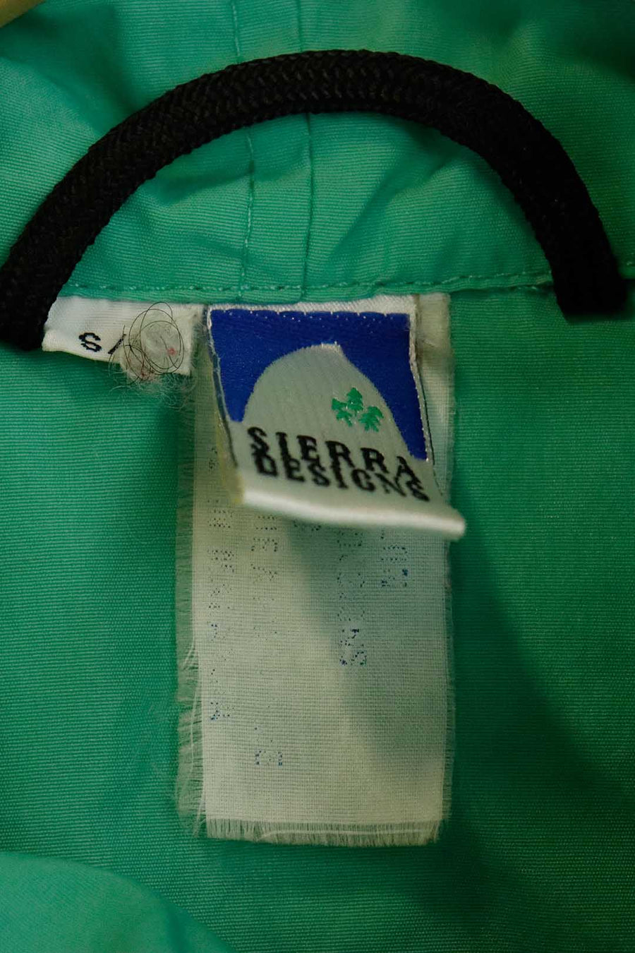 Vintage Sierra Designs Green Quarter Zip Windbreaker Jacket Sz S