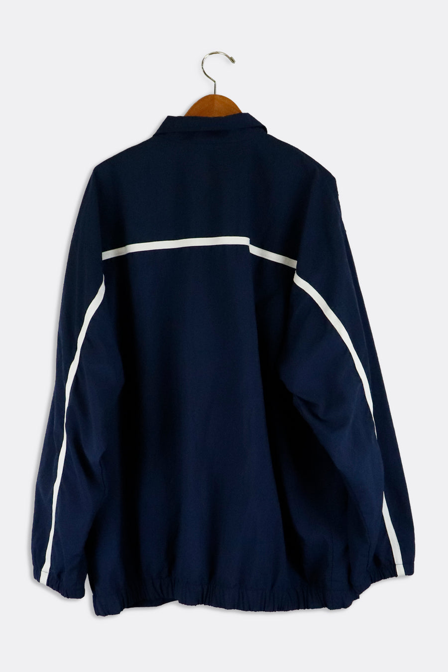 Vintage Nike Mini Swoosh And Stripe Zip Up Jacket Sz 2XL